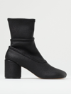Mm6 Maison Margiela Ankle Boot In Black