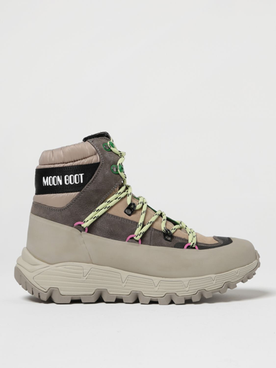 Moon Boot Tech Hiker Boots Male Beige