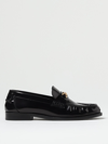 Versace Women's Slip On Embellished Loafer Flats In Black