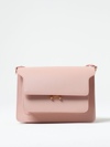 Marni Trunk Medium Shoulder Bag In Pink