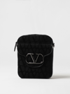Valentino Garavani Vlogo Signature Bag In Toile Iconographe In Black 1