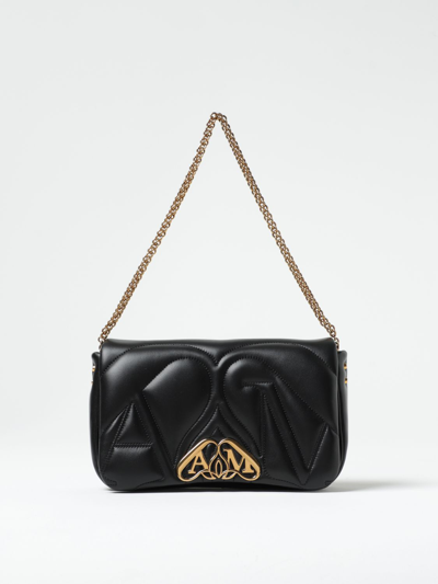 Alexander Mcqueen Schultertasche  Damen Farbe Schwarz In Black