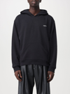 Coperni Black Printed Hoodie In Black