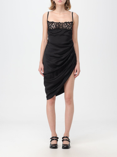JACQUEMUS DRESS JACQUEMUS WOMAN COLOR BLACK,E85722002