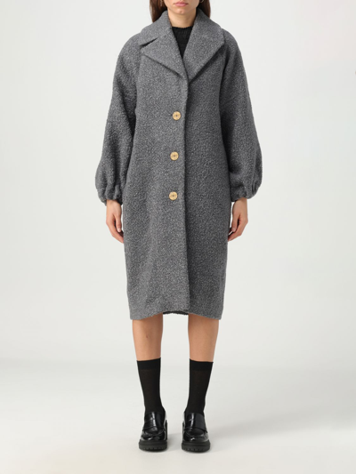 PATOU COAT PATOU WOMAN COLOR GREY,E85984020