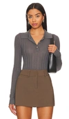 Sophie Rue Oberteil Cie Merrow In Charcoal