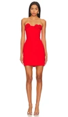 Amanda Uprichard Minikleid Sabine In Red
