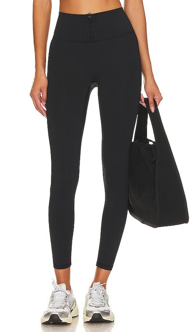 Ivl Collective Leggings Lace Up In Black