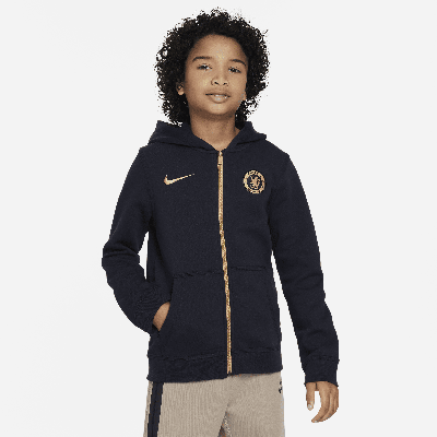 Nike Chelsea Fc Club Fleece Big Kids' (boys') Full-zip Hoodie In