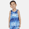 Nike Babies' Culture Of Basketball Printed Pinnie Toddler Top In Blue