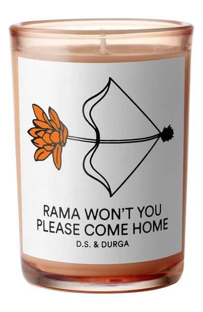 D.s. & Durga Rama Won't You Please Come Home Candle, 7 oz