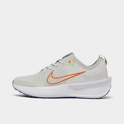 Nike Women's Interact Run Road Running Shoes In Light/white/ Peach