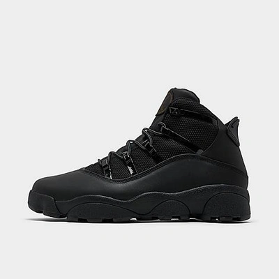 Nike Jordan Men's Winterized 6 Rings Boots In Black/rustic
