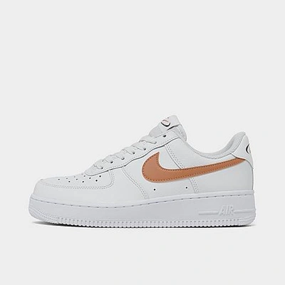 Nike Women's Air Force 1 '07 Casual Shoes In Weiss