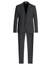 Manuel Ritz Man Suit Black Size 44 Polyester, Viscose, Elastane