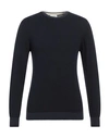 Berna Man Sweater Midnight Blue Size Xxl Wool, Acrylic, Viscose, Alpaca Wool