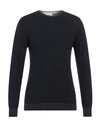 Berna Man Sweater Midnight Blue Size Xl Wool, Acrylic, Viscose, Alpaca Wool