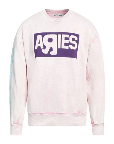 Vault By Vans X Aries Man Sweatshirt Lilac Size M Cotton In Purple