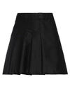Dickies Woman Mini Skirt Black Size M Polyacrylic, Cotton