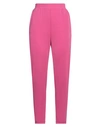 Seventy Sergio Tegon Woman Pants Magenta Size L Polyester, Elastane