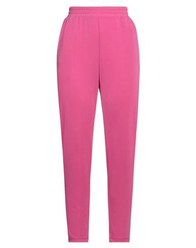 Seventy Sergio Tegon Woman Pants Magenta Size L Polyester, Elastane