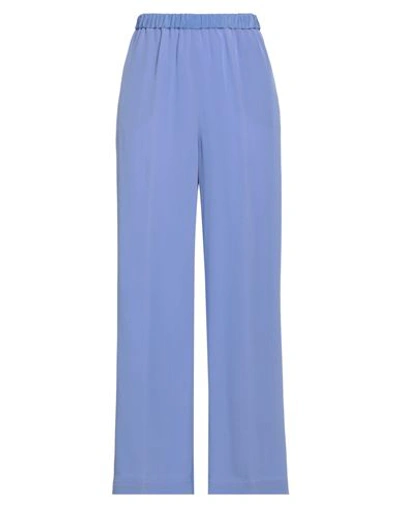 Aspesi Woman Pants Light Purple Size 8 Silk In Purple