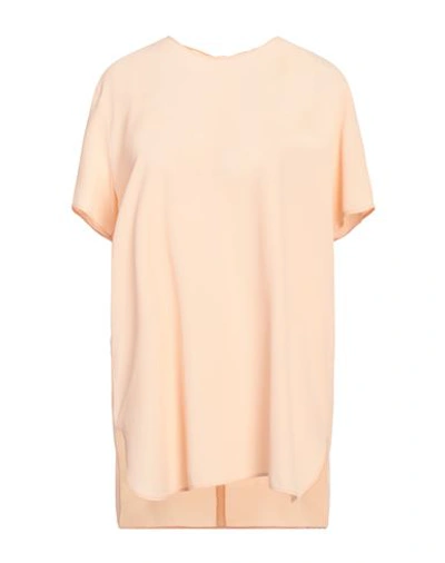 Simona Corsellini Woman Top Light Pink Size Xl Acetate, Silk