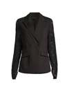CAPSULE 121 WOMEN'S THE REAPER DOUBLE-BREASTED BLAZER