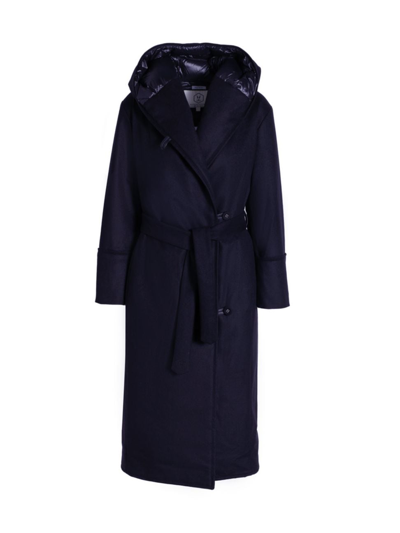 Stretch Wool Euro Coat Charcoal Melange - Norwegian Wool