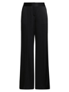 Kobi Halperin Andi High-rise Wide-leg Pants In Black