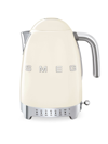 Smeg Retro Style Variable Temperature Electric Kettle In Cream