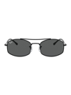 RAY BAN MEN'S RB3719 54MM OVAL SUNGLASSES