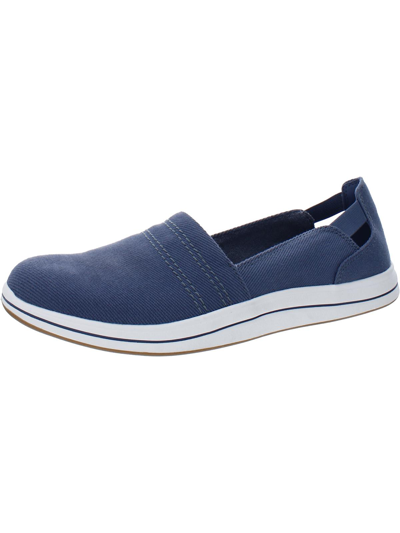Cloudsteppers By Clarks Breeze Step Ii Womens Performance Lifestyle Slip-on Sneakers In Blue
