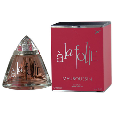 Mauboussin 271972 3.3 oz A La Folie Eau De Parfum Spray For Women