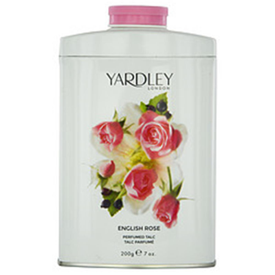 Yardley 7 oz English Rose Talc In Pink