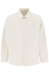 AMI ALEXANDRE MATTIUSSI COTTON CORDUROY OVERSHIRT