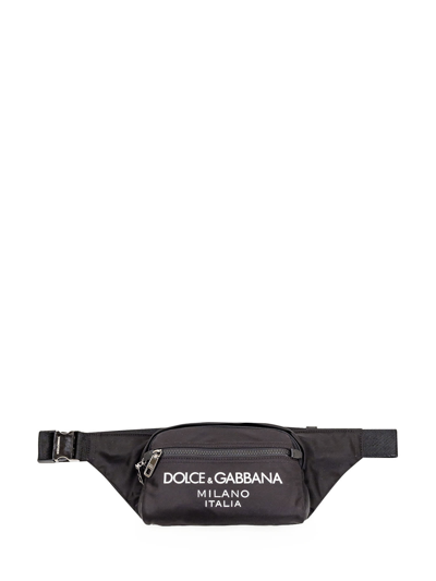 Dolce & Gabbana Pouch In Nero/nero
