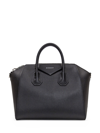 Givenchy Antigona Mini Leather Tote In Black