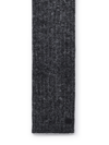 SAINT LAURENT SAINT LAURENT GREY WOOL AND MOHAIR SCARF MAN