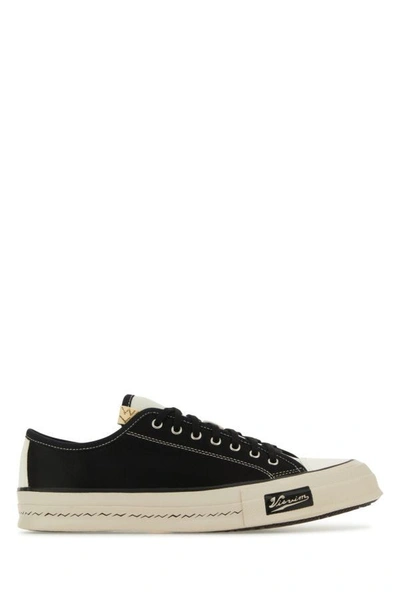 Visvim Skagway Lo Canvas Trainer In Black