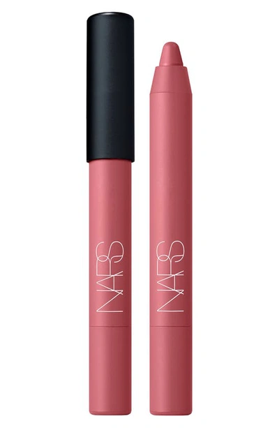 Nars Powermatte High-intensity Long-lasting Lip Pencil In American Woman - Chestnut Rose