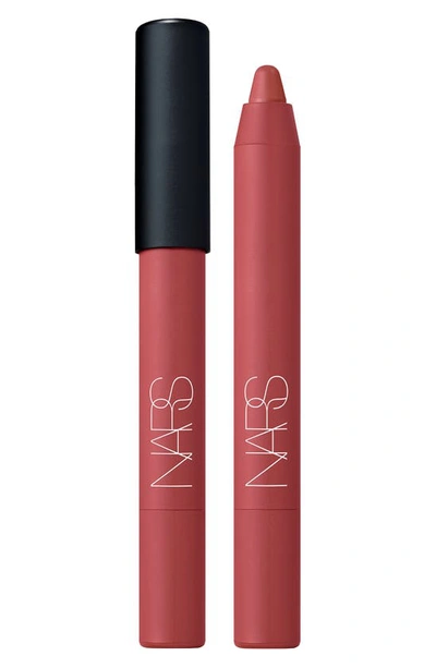 Nars Powermatte High-intensity Long-lasting Lip Pencil In Born To Be Wild - Brick Red