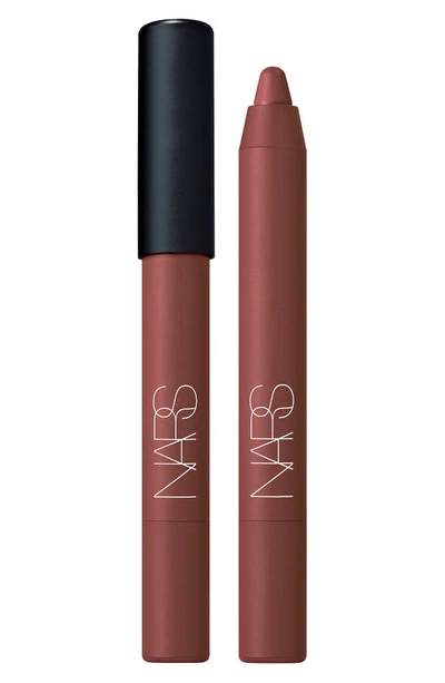 Nars Powermatte High-intensity Long-lasting Lip Pencil In Bohemian Rhapsody - Auburn Brown