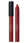 Nars Powermatte High-intensity Long-lasting Lip Pencil In Cruella - Passionate Scarlett Red