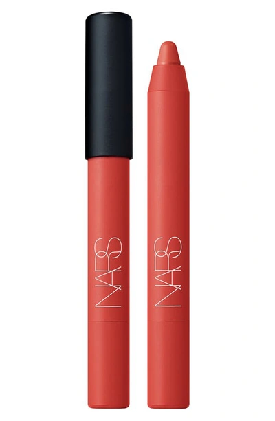 Nars Powermatte High-intensity Long-lasting Lip Pencil In Kiss Me Deadly - Vivid Orange Red