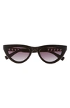Bp. Cat Eye Sunglasses In Black- Gold