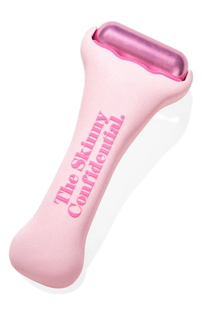 The Skinny Confidential Hot Mess Ice Roller In Pink