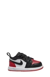 Nike Kids' Air Jordan 1 Low Alt Sneaker In White/ Black/ Red/ White