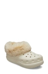 Crocs Furever Crush Shoe In Beige