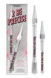 Benefit Cosmetics 2 Be Precise Eyebrow Pencil Duo $41 Value In Shade 4